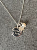 O CANADA Small Disk Cluster Necklace