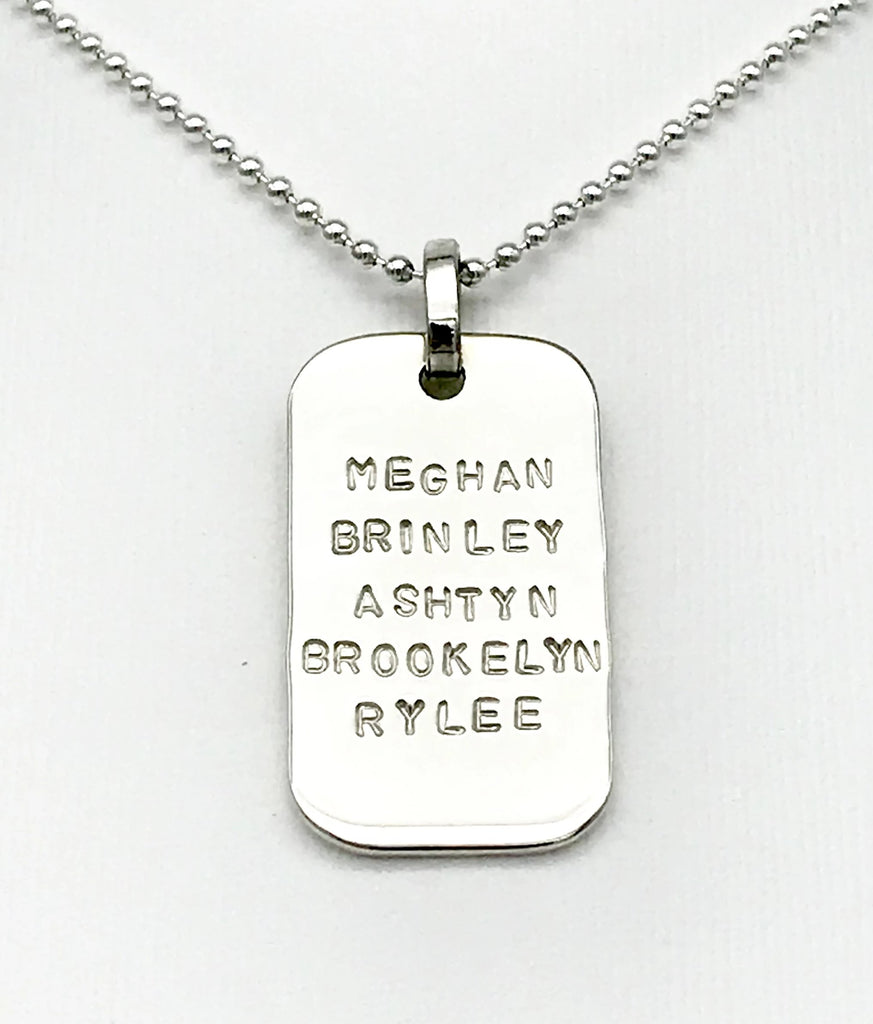 BRYAN Large Tag Pendant