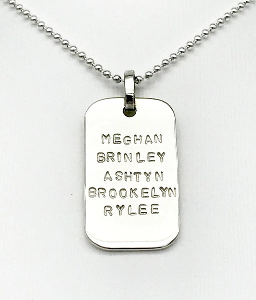 BRYAN Large Tag Pendant
