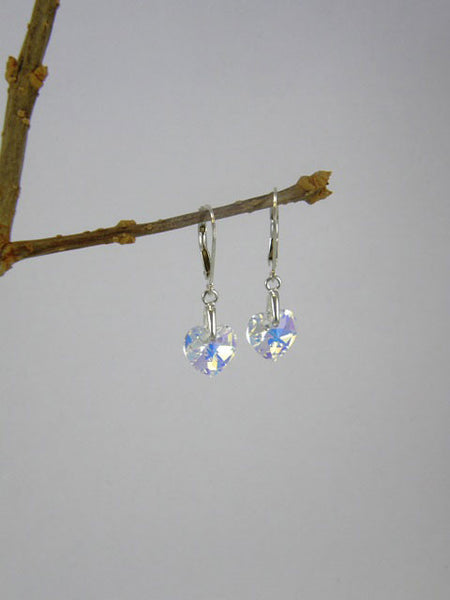 10 mm Swarovski crystal heart.