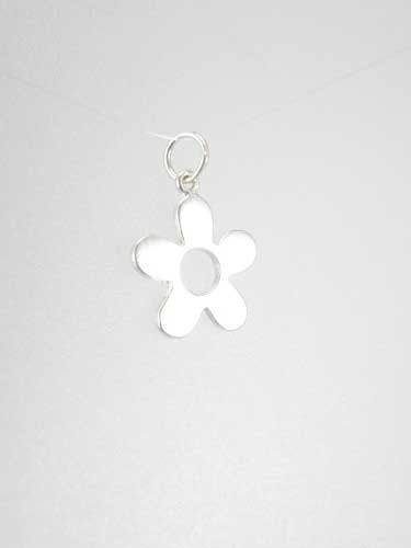 Sterling Silver Flower Charm