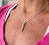 TANYA vertical bar necklace