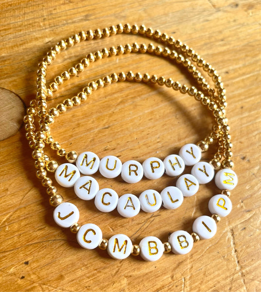HELEN  3 mm 14Kt GF Friendship bracelet