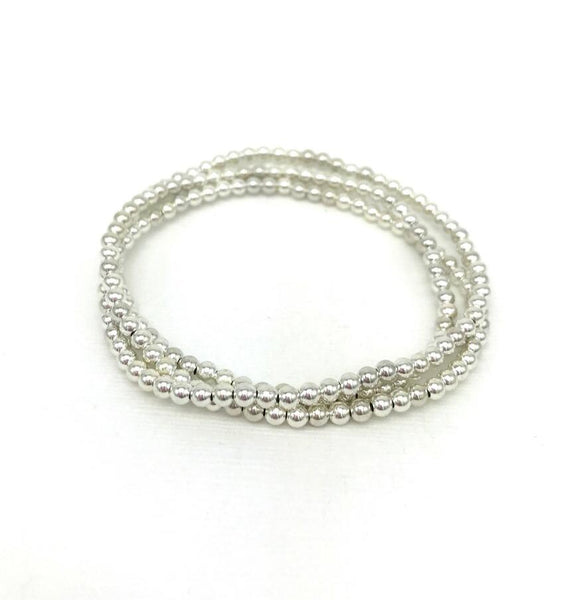 3 mm EMILY Triple Wrap Bracelet