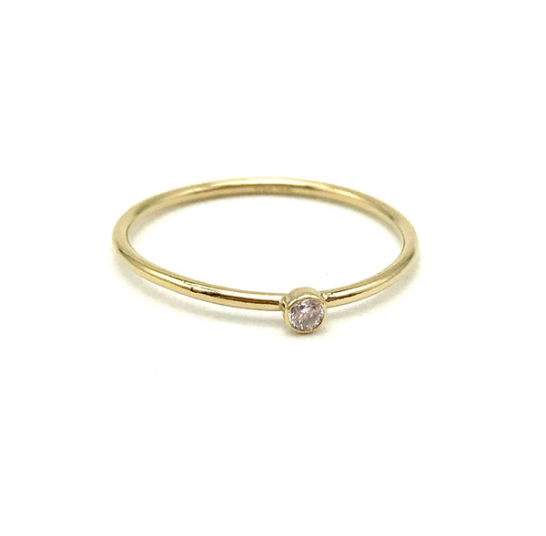 Cubic Zirconia Stacking Ring