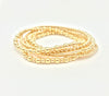 3/4 mm Gold Filled Ball Bracelet