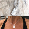 BRYAN Small Tag Pendant