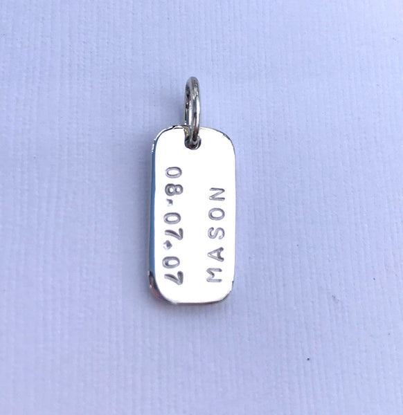 BRYAN Small Tag Pendant