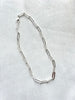 Fiona Flat Chunky Paper Clip Necklace