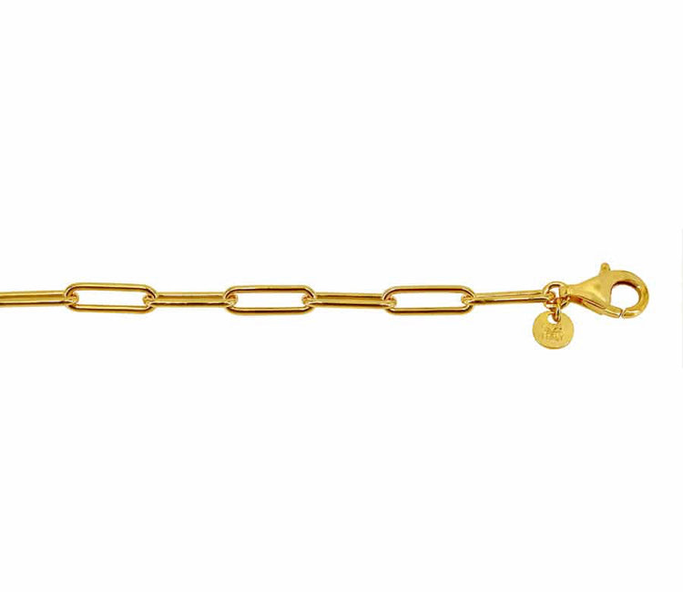 Gold Vermeil Paperclip Chain $55 - $120