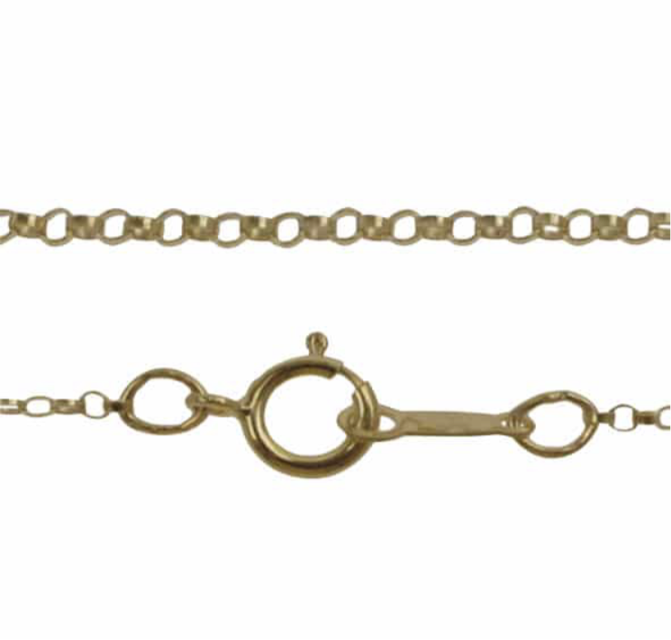 Gold filled sales rolo chain