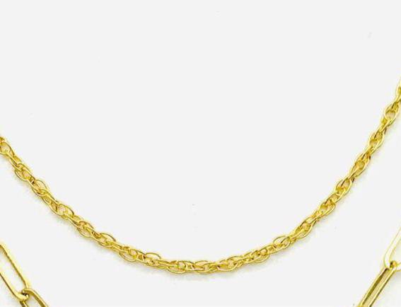 14Kt Gold Filled Rope Chain