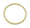 4 mm Gold Filled Ball Bracelet