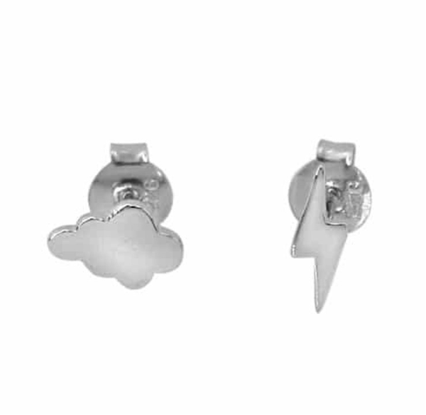 Silver Cloud and Lightening studs