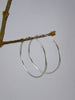 40mm Silver Hoop Earrings